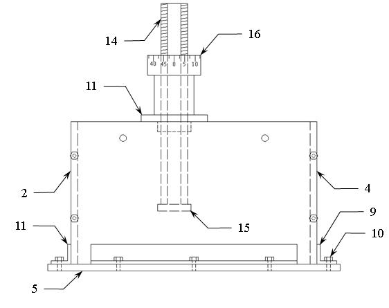 Device for preparing multi interbedding rock-soil modeling materials