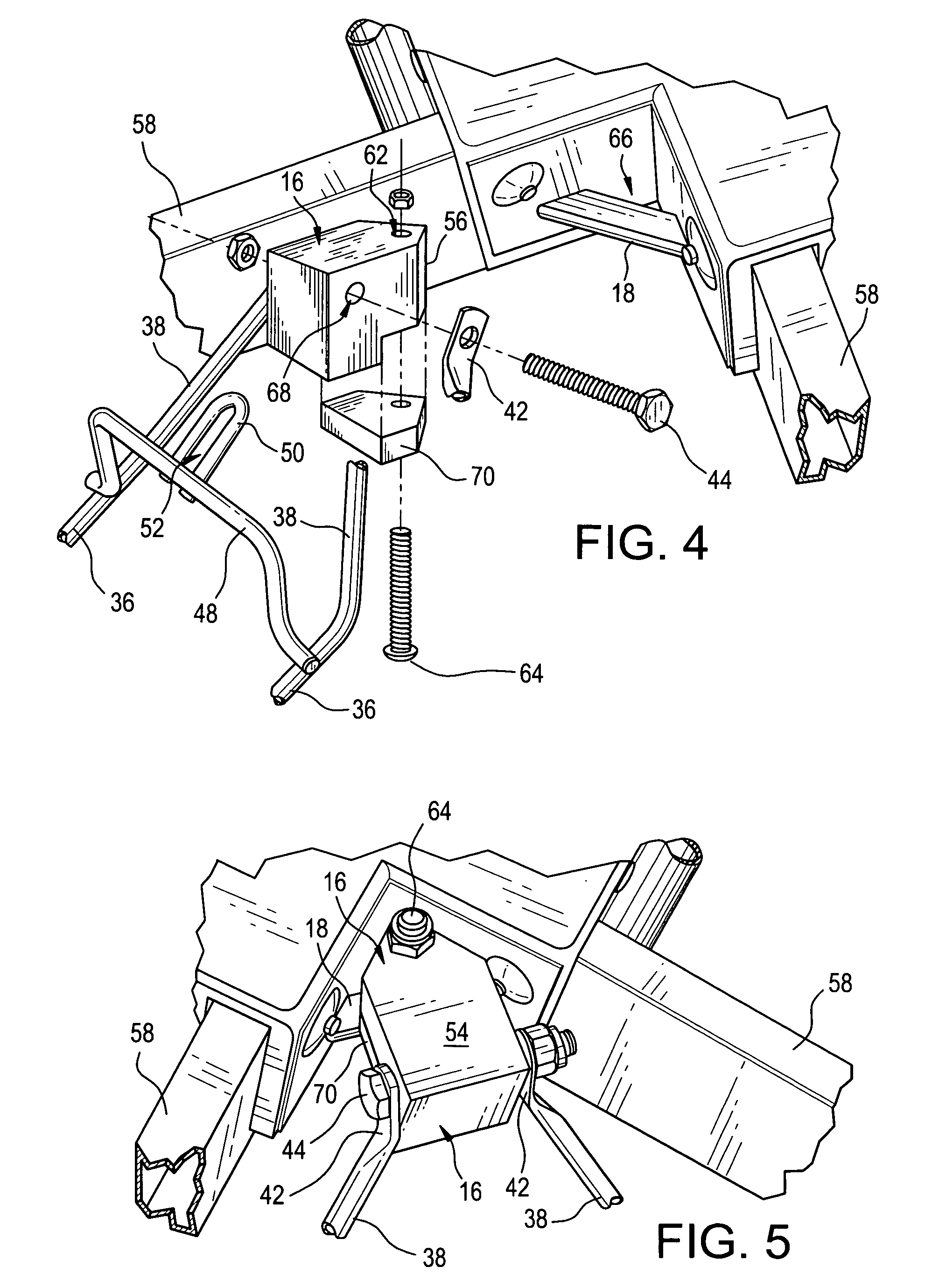 Basket assembly for a golf bag cart