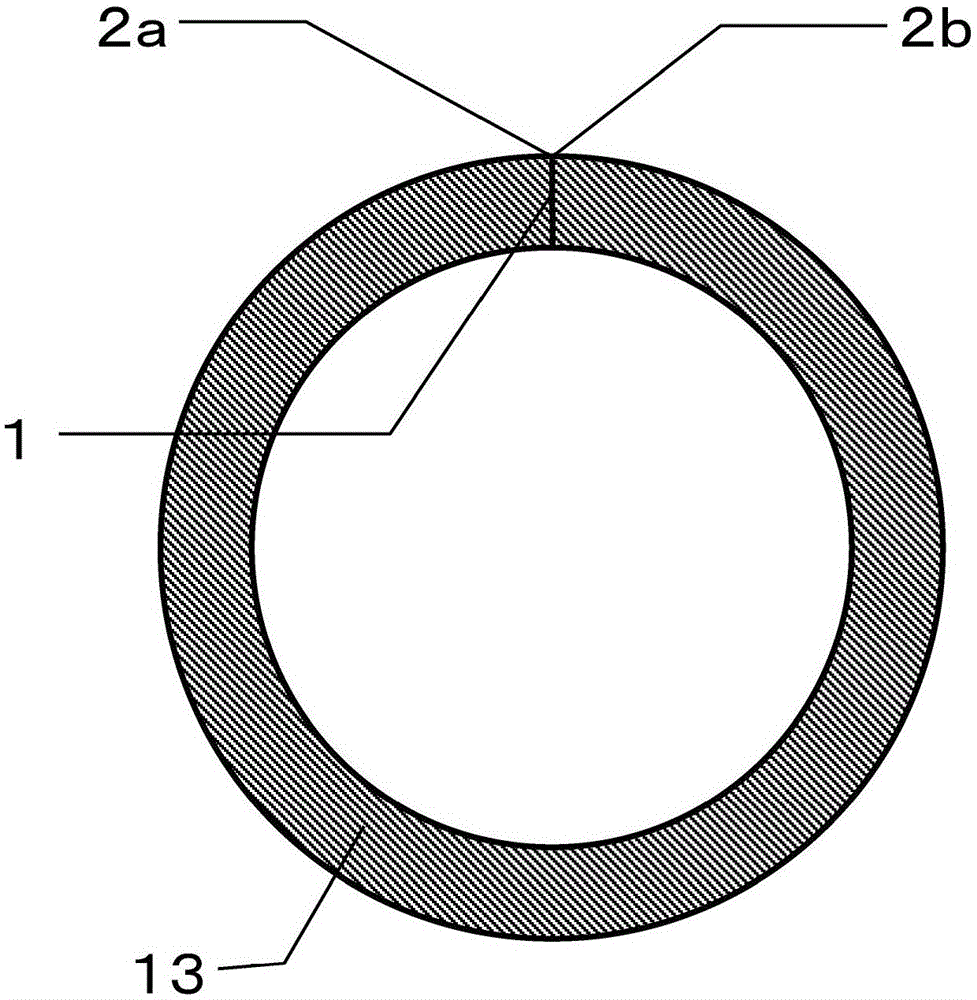 Production method for plate-bending hollow roll, plate-bending hollow roll, and device for steel plate production process