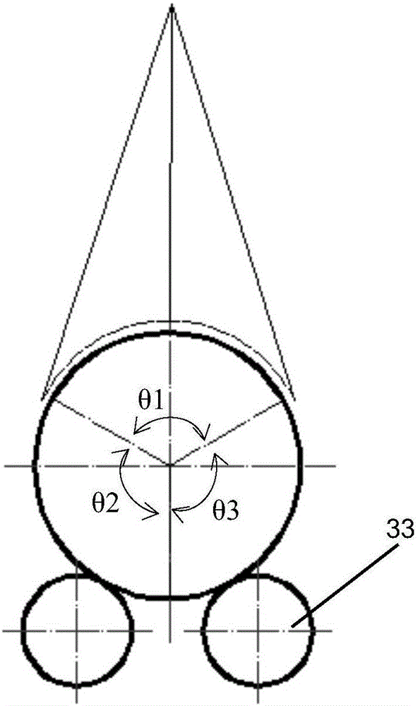 Laser cleaning device and method for axis parts