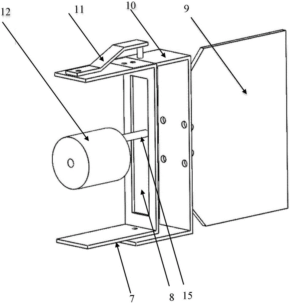 Two-joint robotic fish driven by single motor