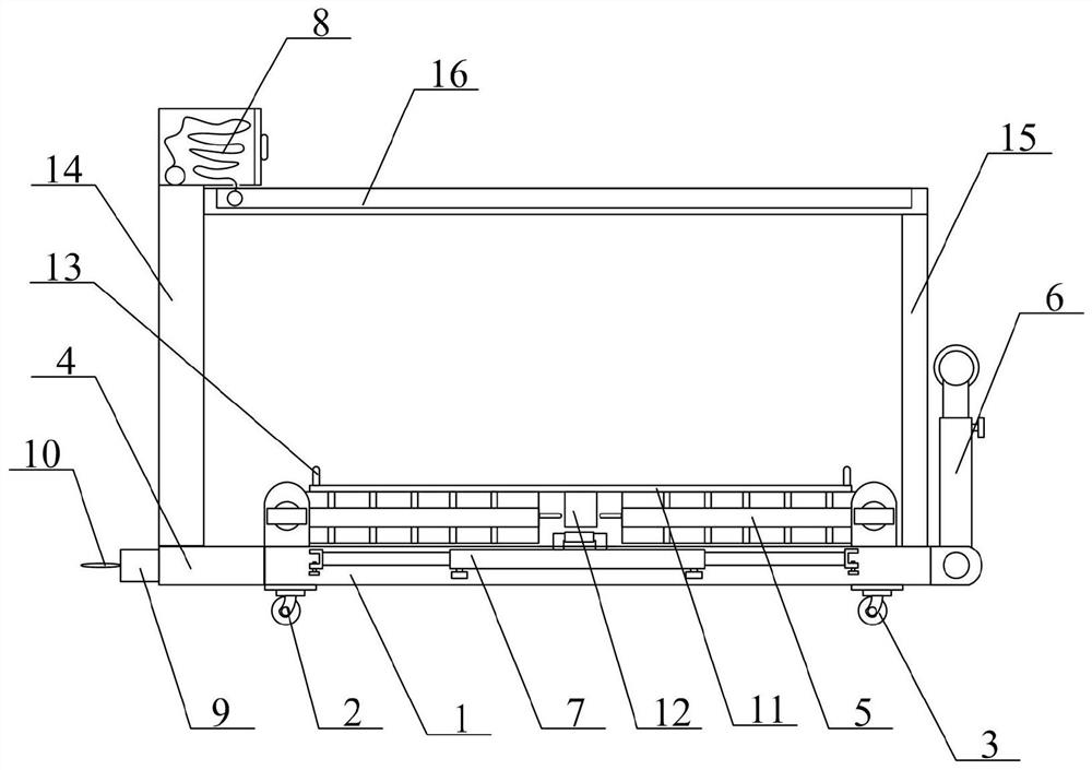 A multifunctional and adjustable logistics transport vehicle