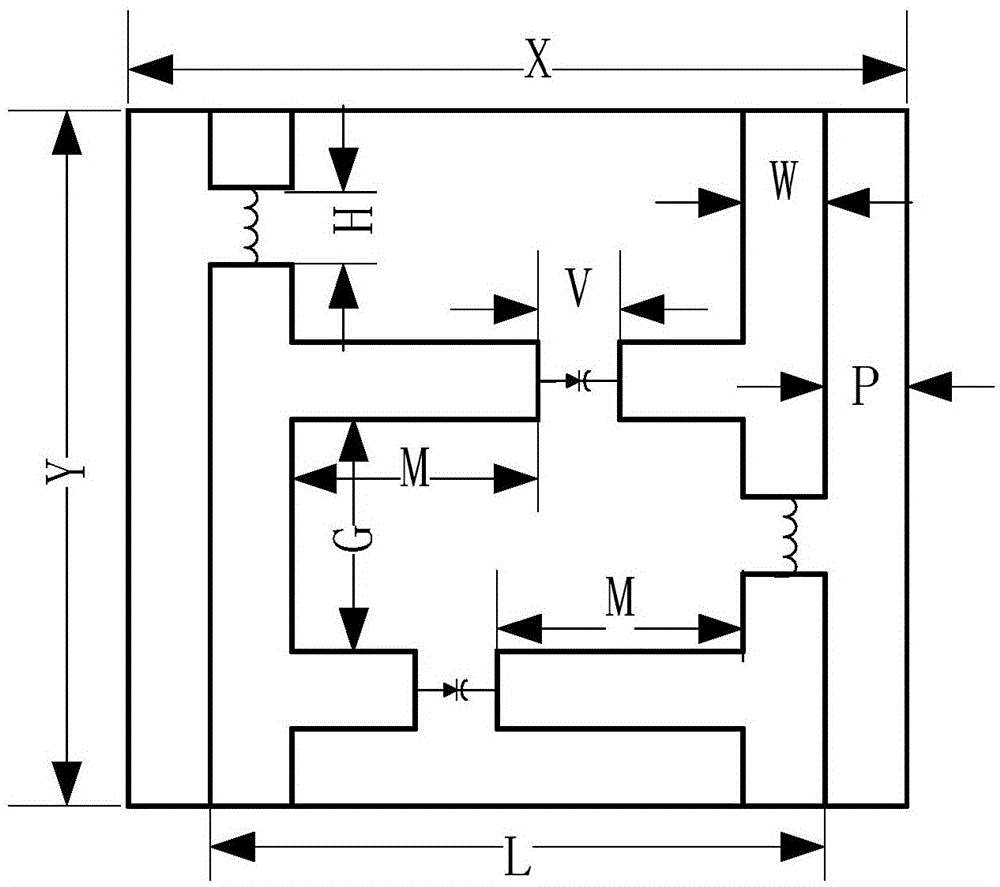 Strong coupling between elements and ultra-wide adjustable range active frequency selective surface