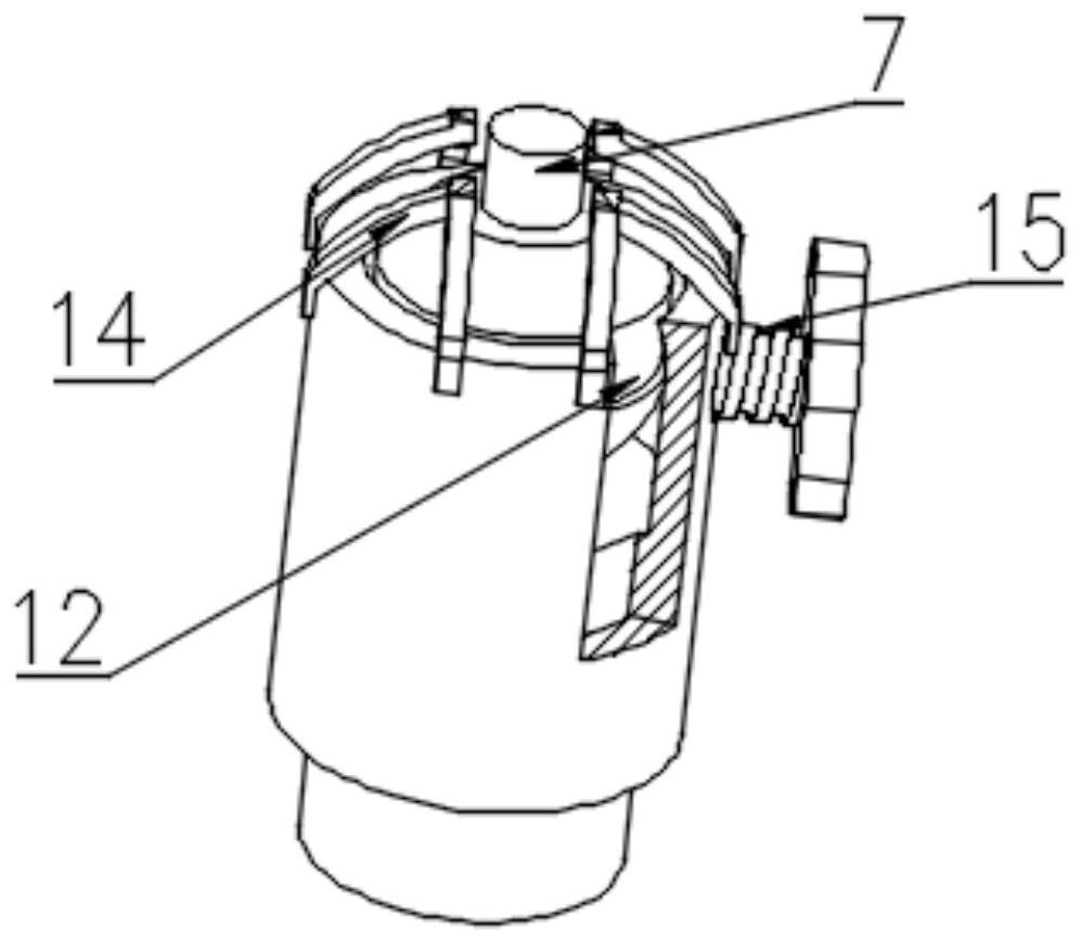 Infrared scribing instrument with light diameter adjusting mechanism