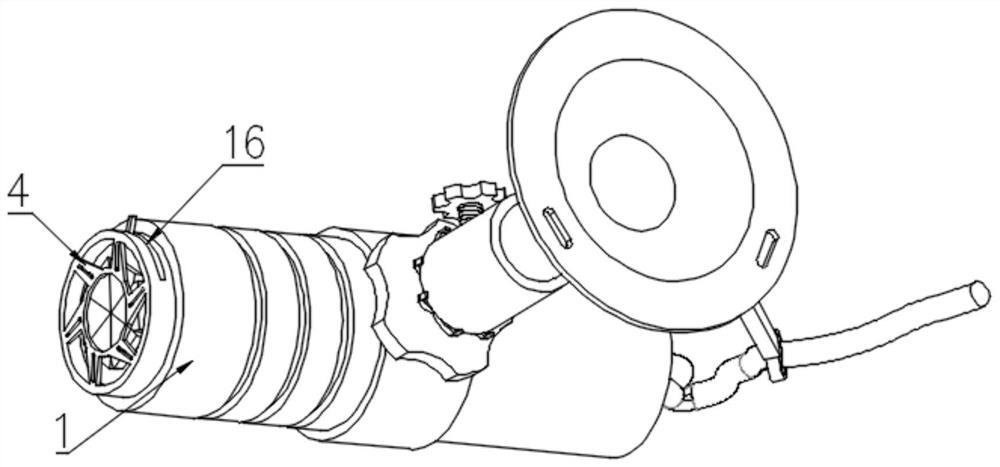 Infrared scribing instrument with light diameter adjusting mechanism