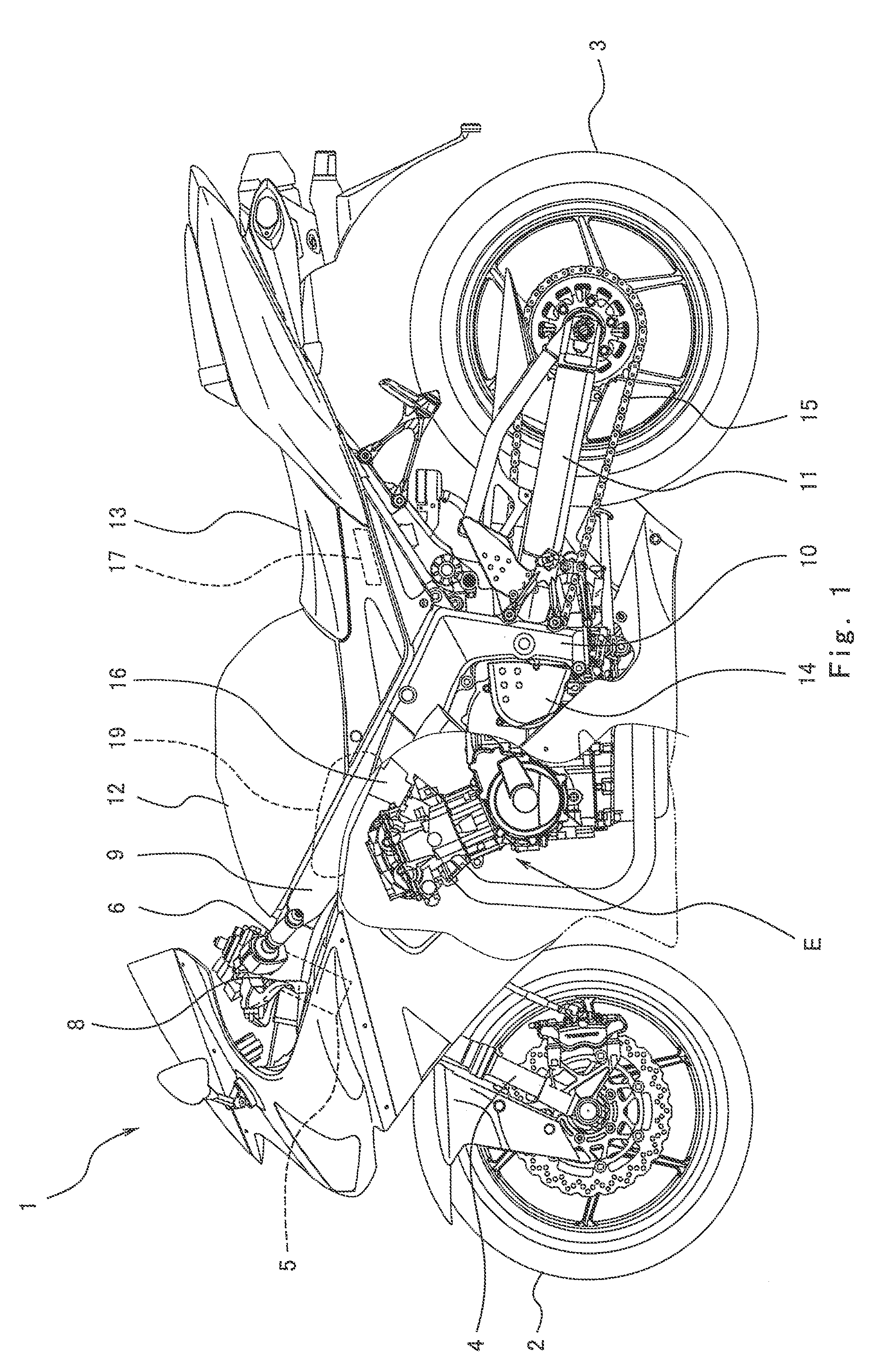 Control system in vehicle