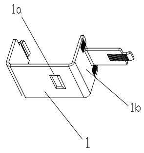 The installation structure of the connection terminal of the photovoltaic junction box