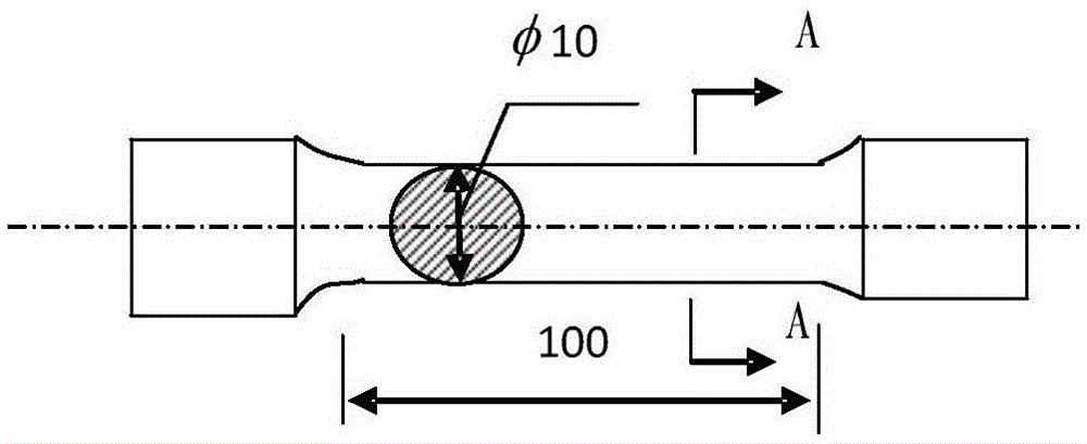 Method for determining fatigue damage degree of metal material based on specific gravity measurement