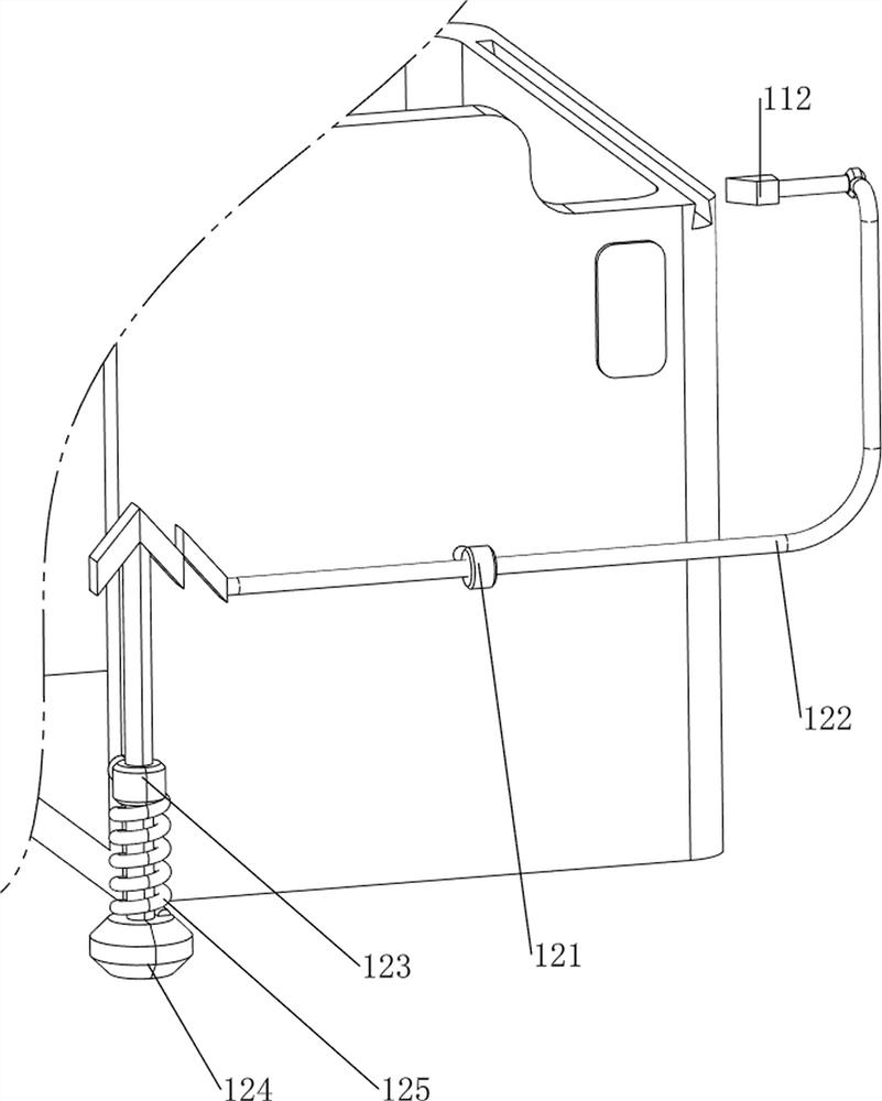 Portable disinfection device for anesthesiology department