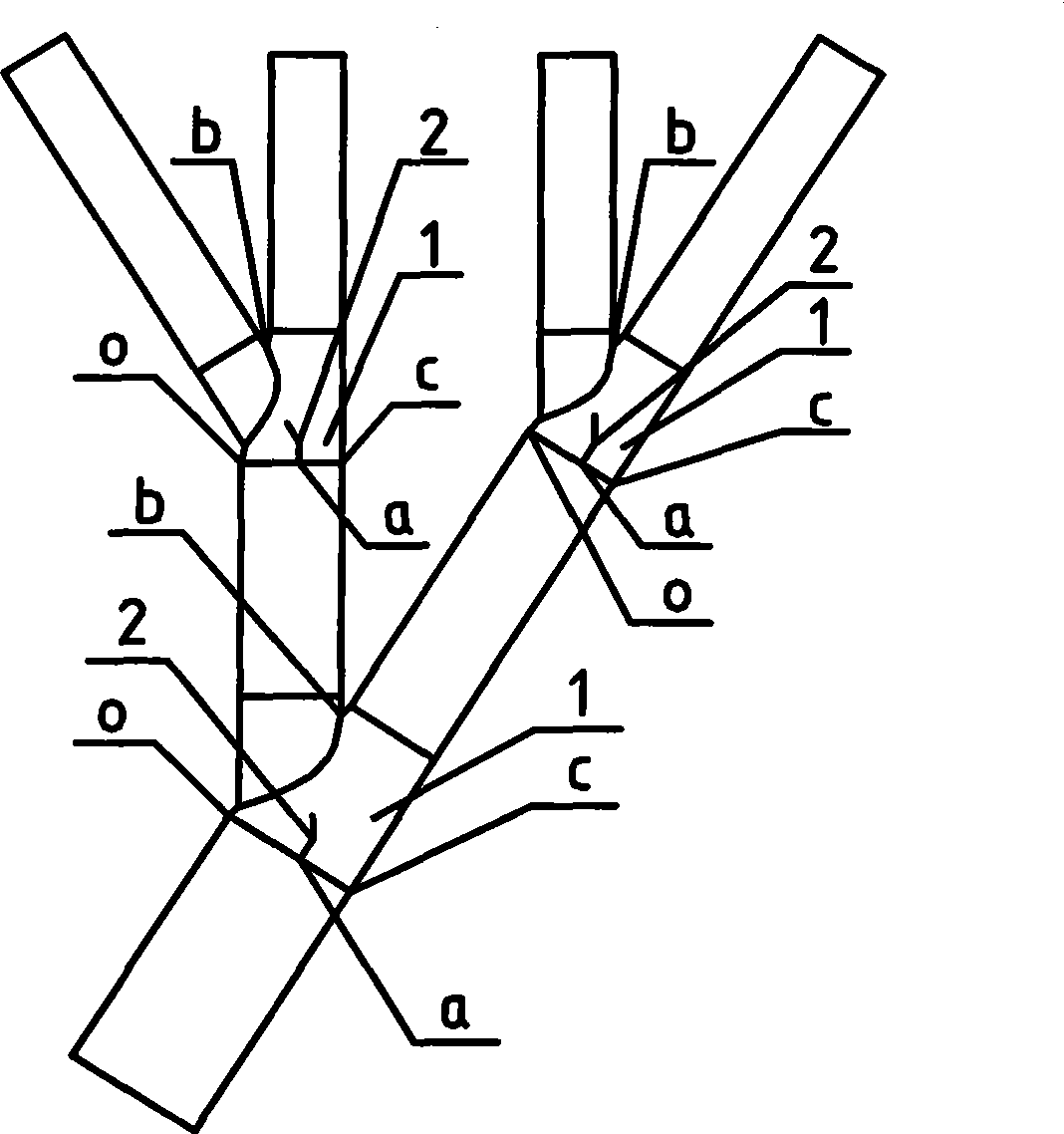 Internal steam conduction apparatus of direct air cooling branch-shaped exhaustion duct system