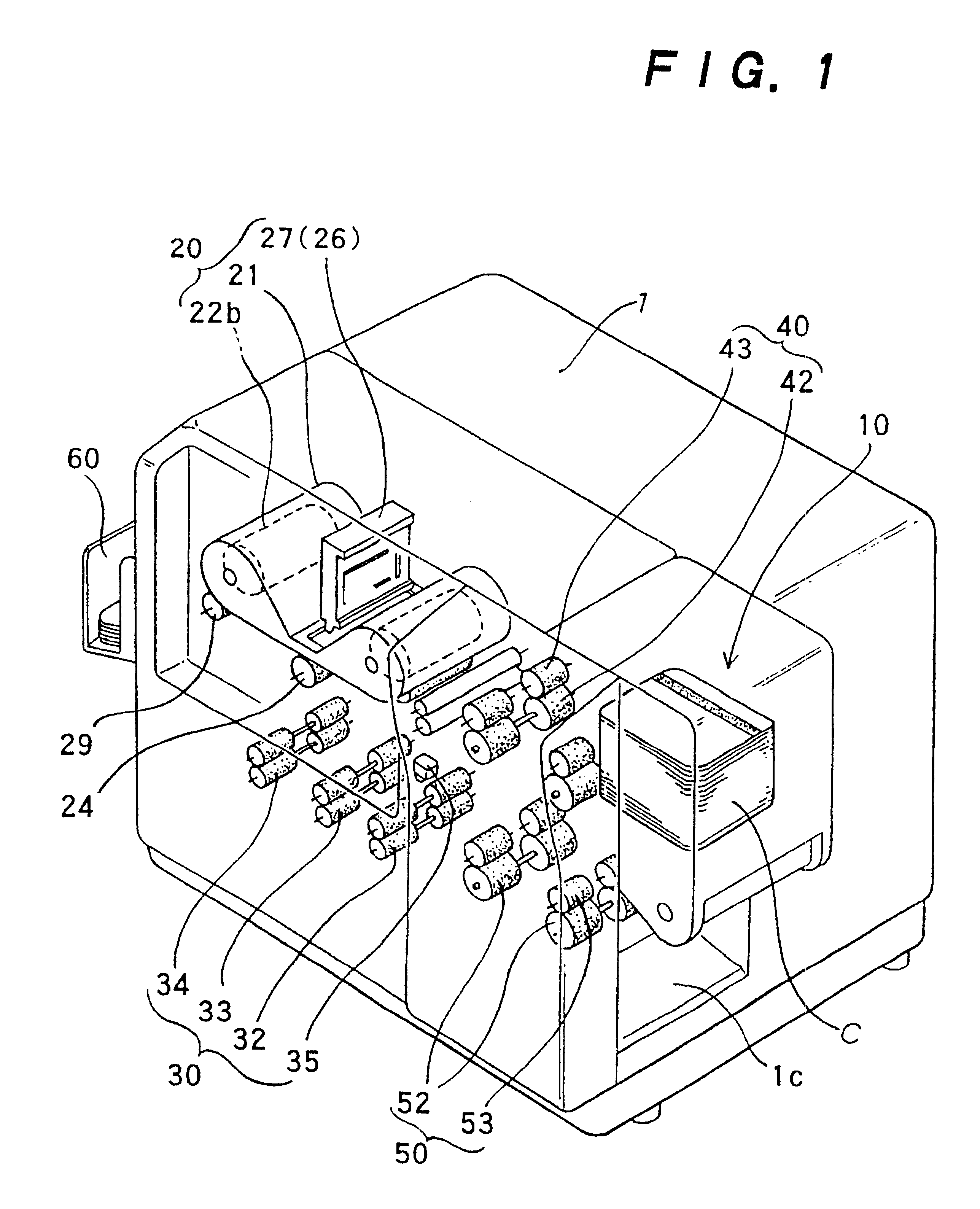 Information card producing device