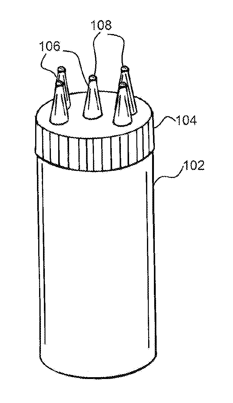 Hair care product applicator apparatus