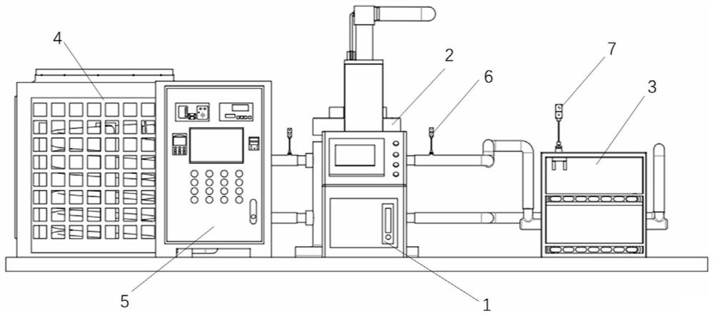 Room temperature barocaloric refrigeration machine based on piezocaloric effect