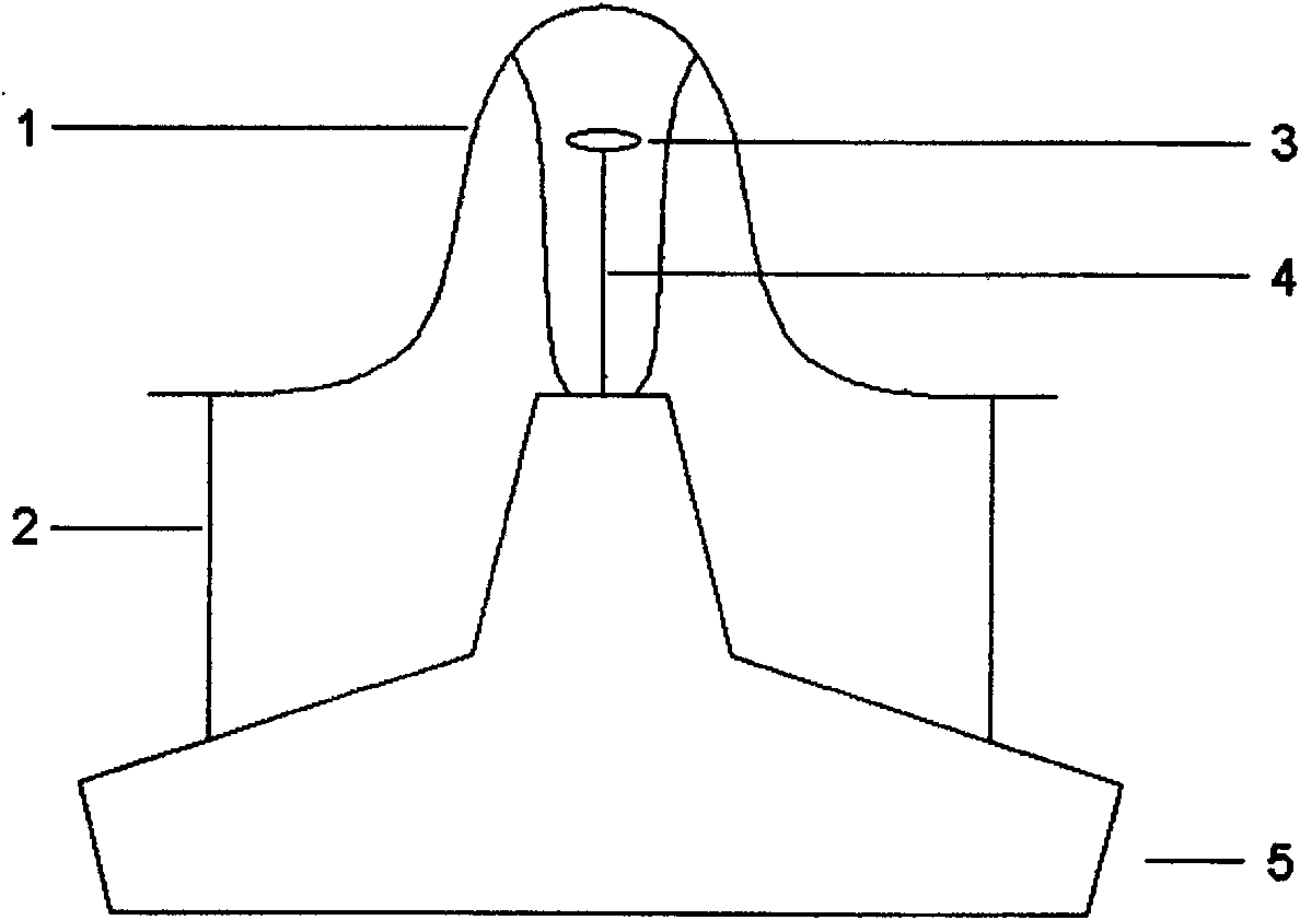 Method for preparing carbon nano-tube by diffusion flame with stable limited area