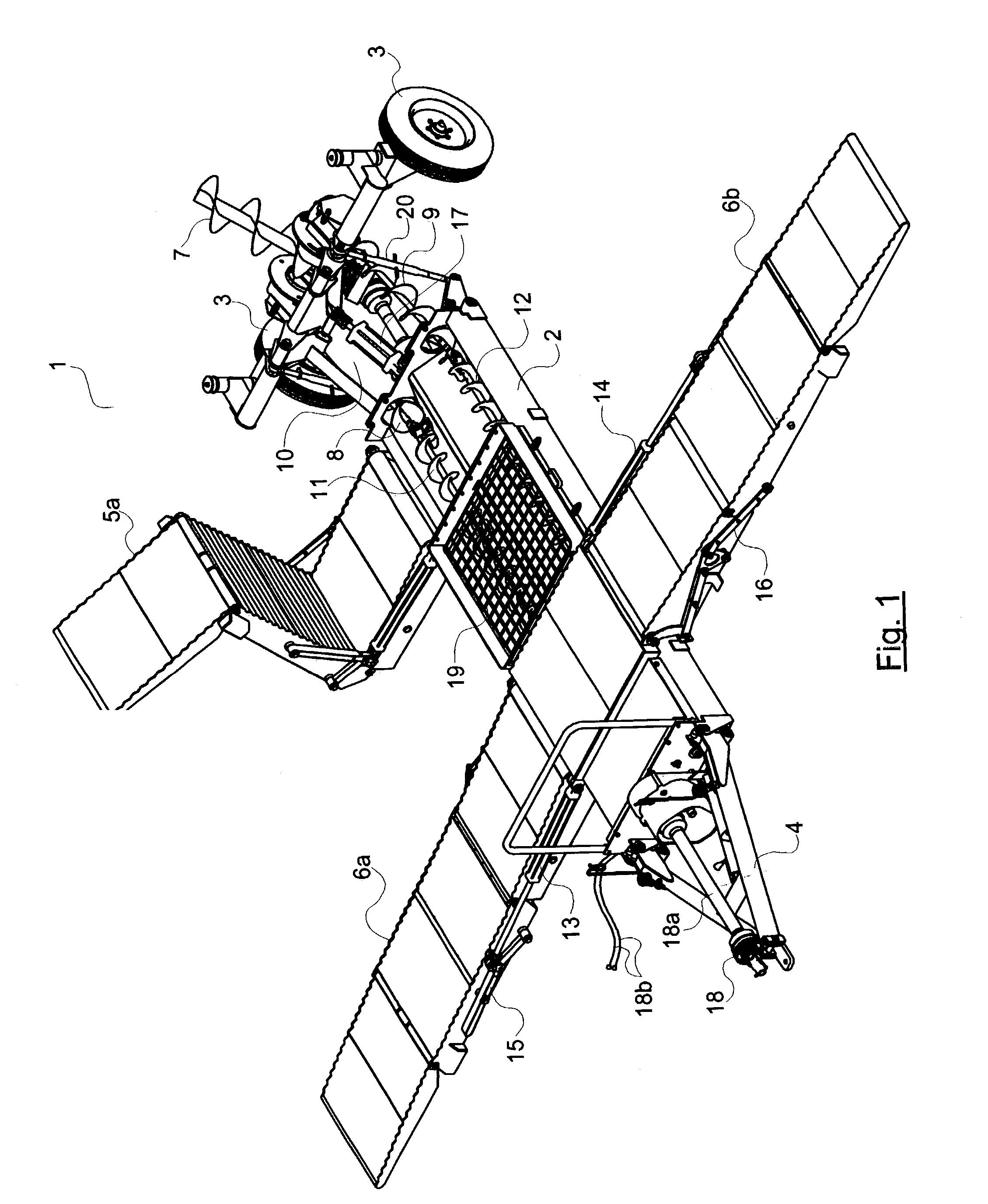 Unloading system for particulate material