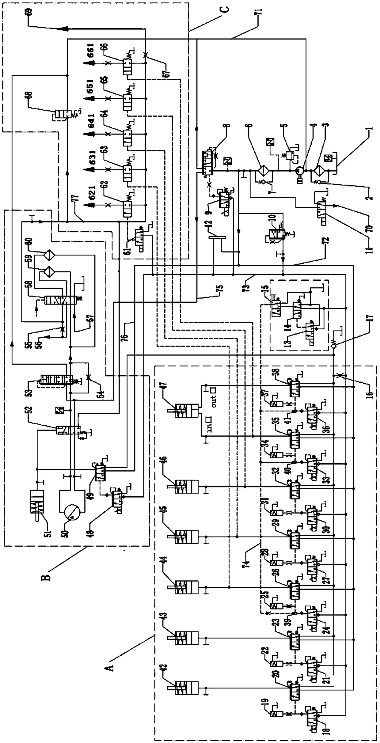 Automatic transmission hydraulic control system