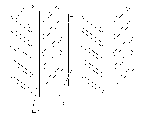 Chinese yam matrix transverse cultivation method