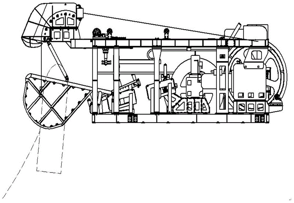 Swivel tow fish retracting device