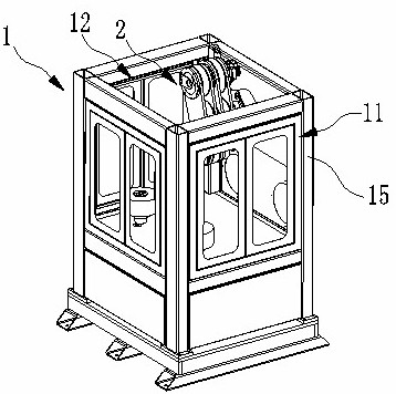 A hardware container surface polishing device and polishing method