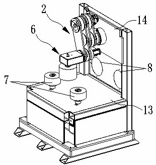 A hardware container surface polishing device and polishing method