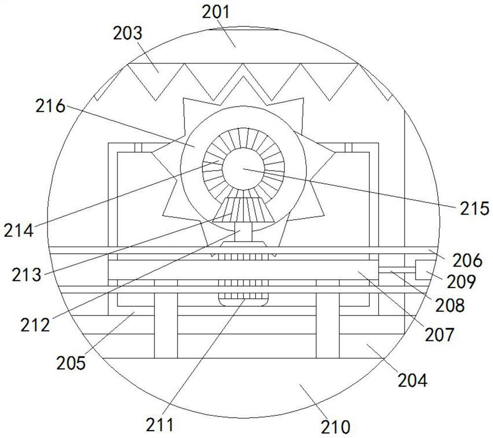 Protective device for radioactive source in radiology department, and use method