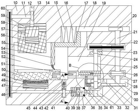 Damage resistance detection device for screen panel and power interface of LED display