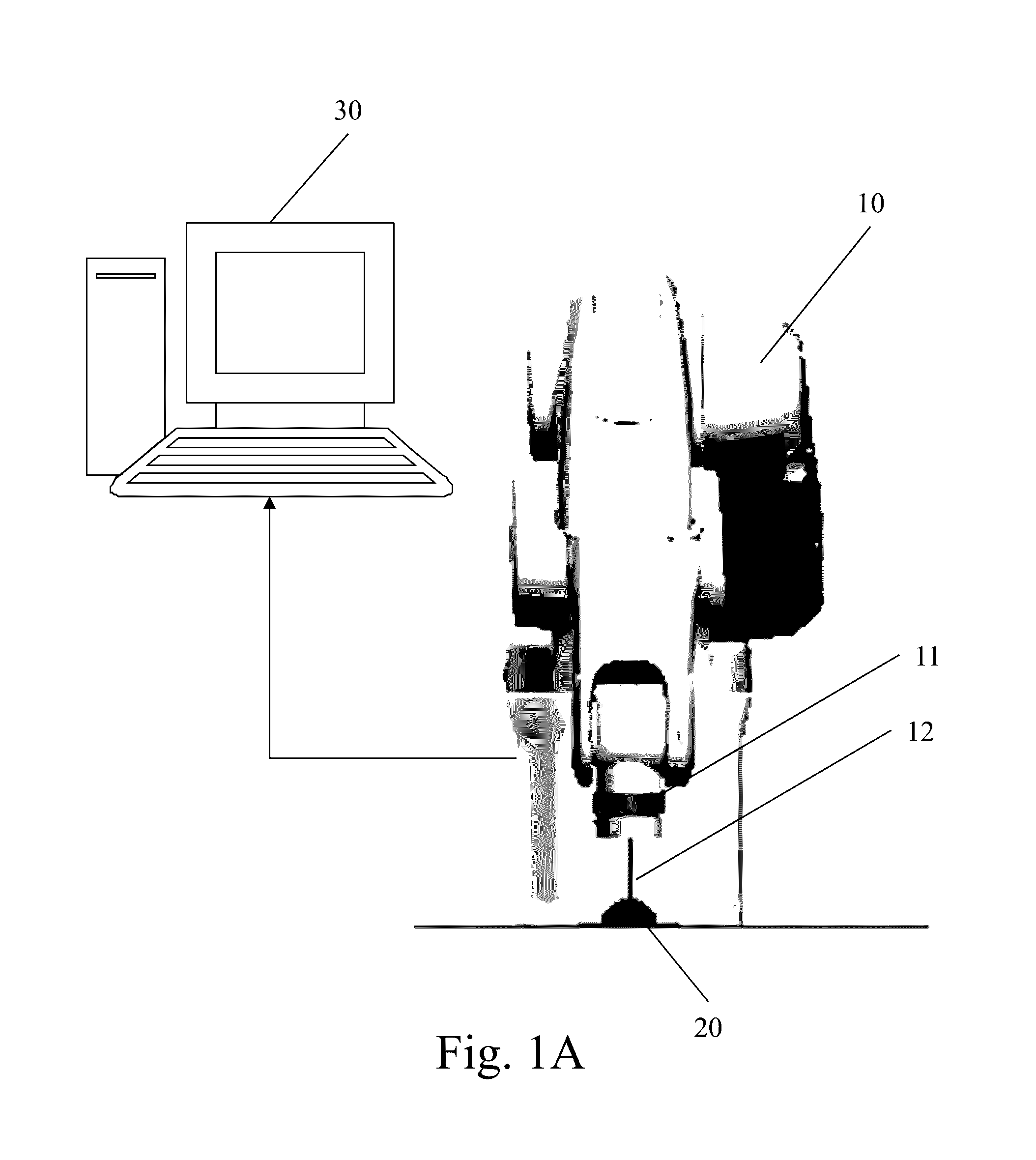 System for automatically and precisely positioning robotic arm and method thereof