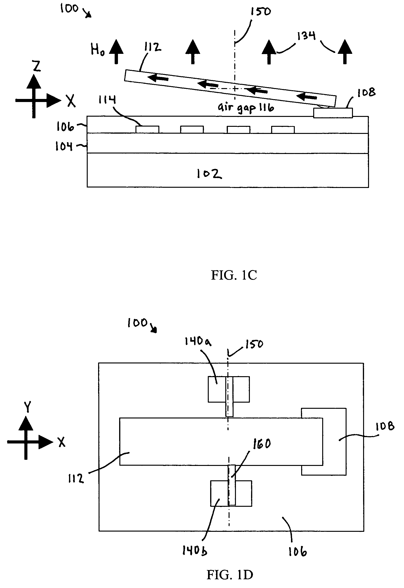 Latching micro-magnetic switch array