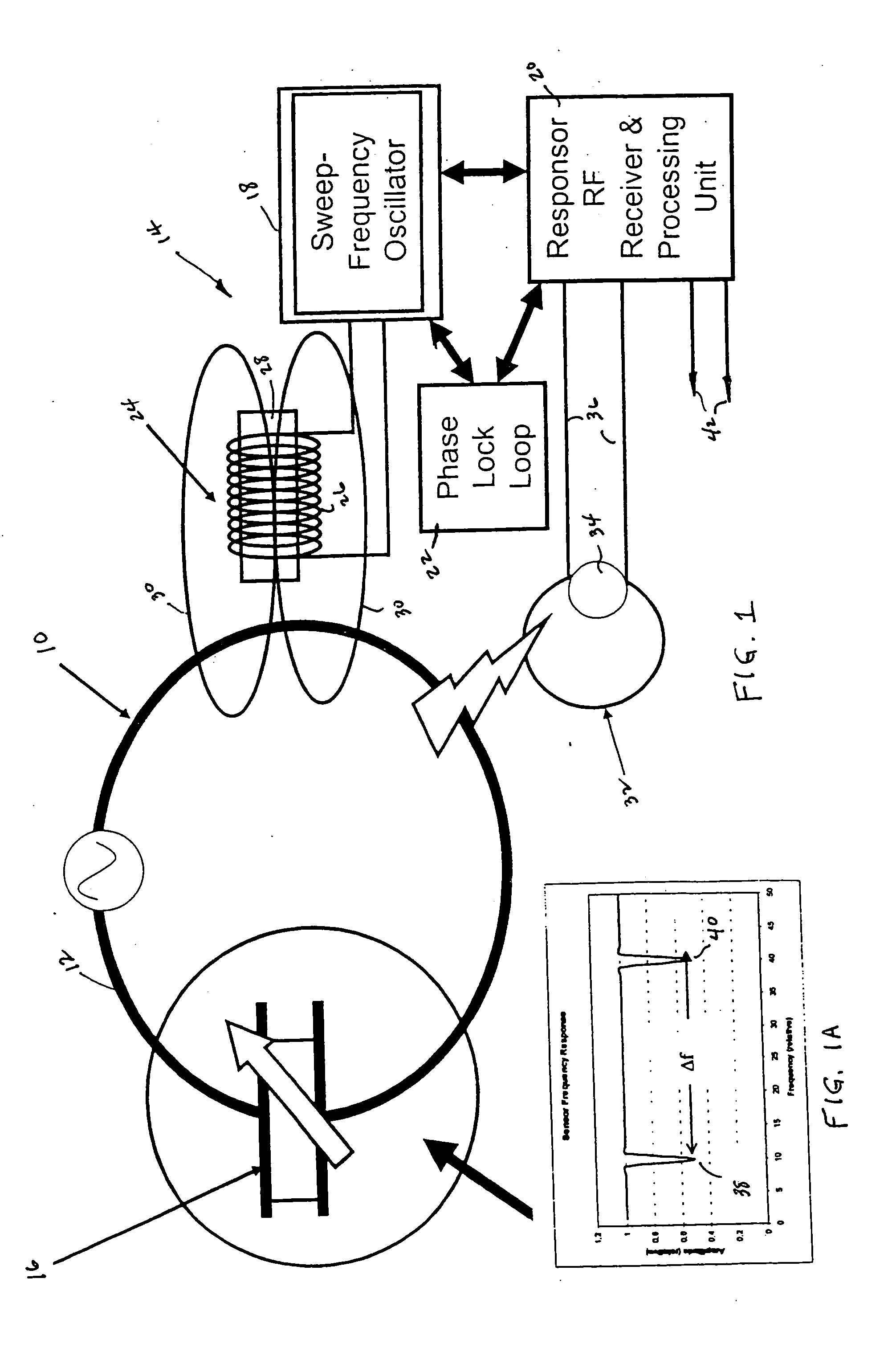 Wireless tire pressure and/or wheel speed sensing system for aircraft