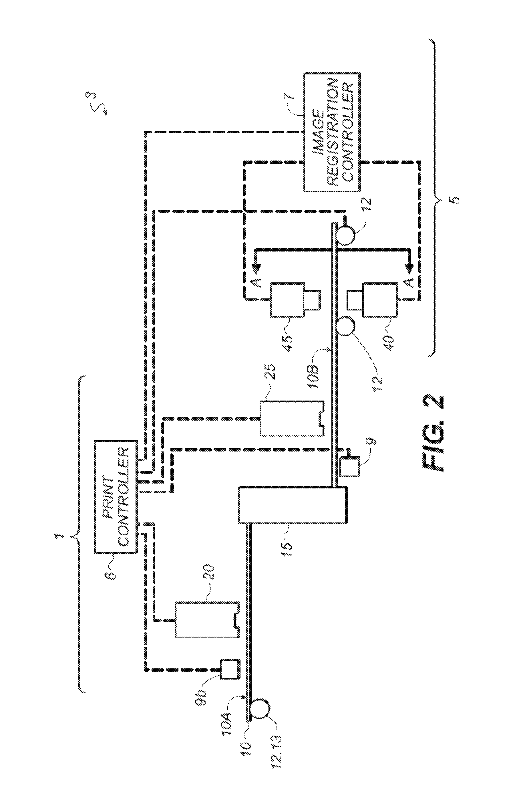 Printer with front and back imaging systems