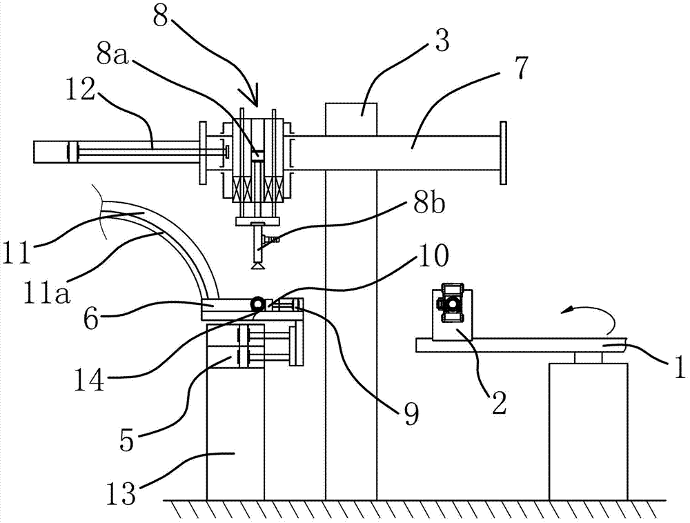 Valve ball loading device of a ball valve automatic assembly machine