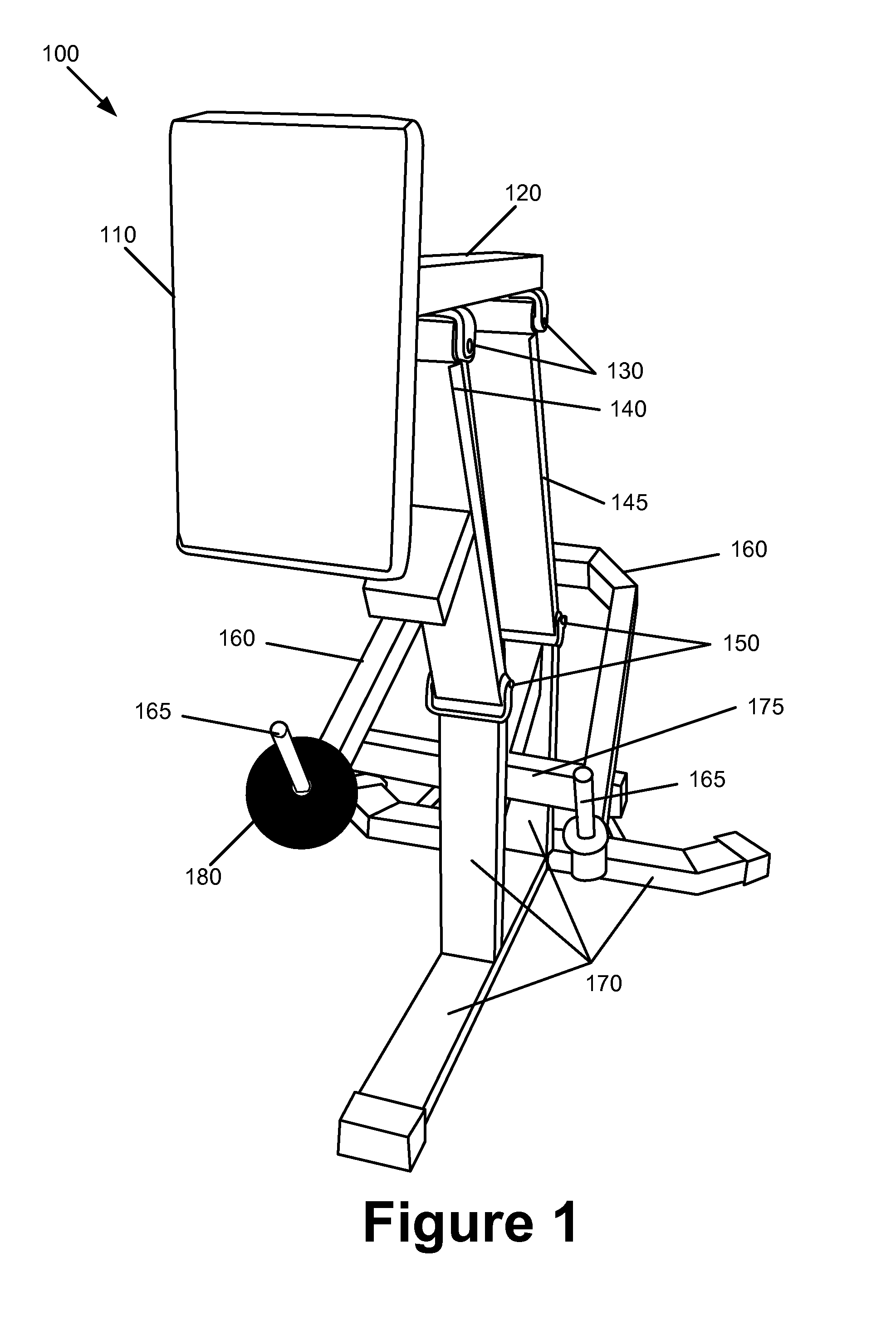 Strike Training Machine with Bidirectional Weight Resistance