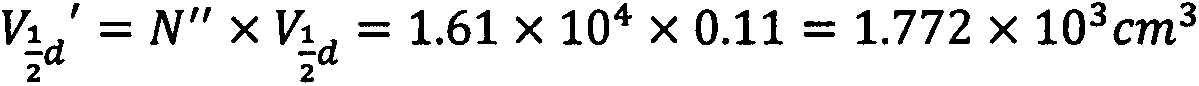 Method for calculating amount of asphalt in crushed stone seal