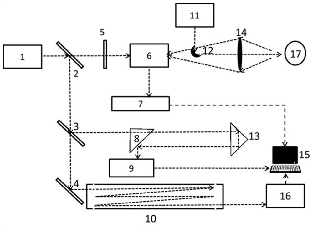 Multiphase hazardous chemical substance three-dimensional detection system and method