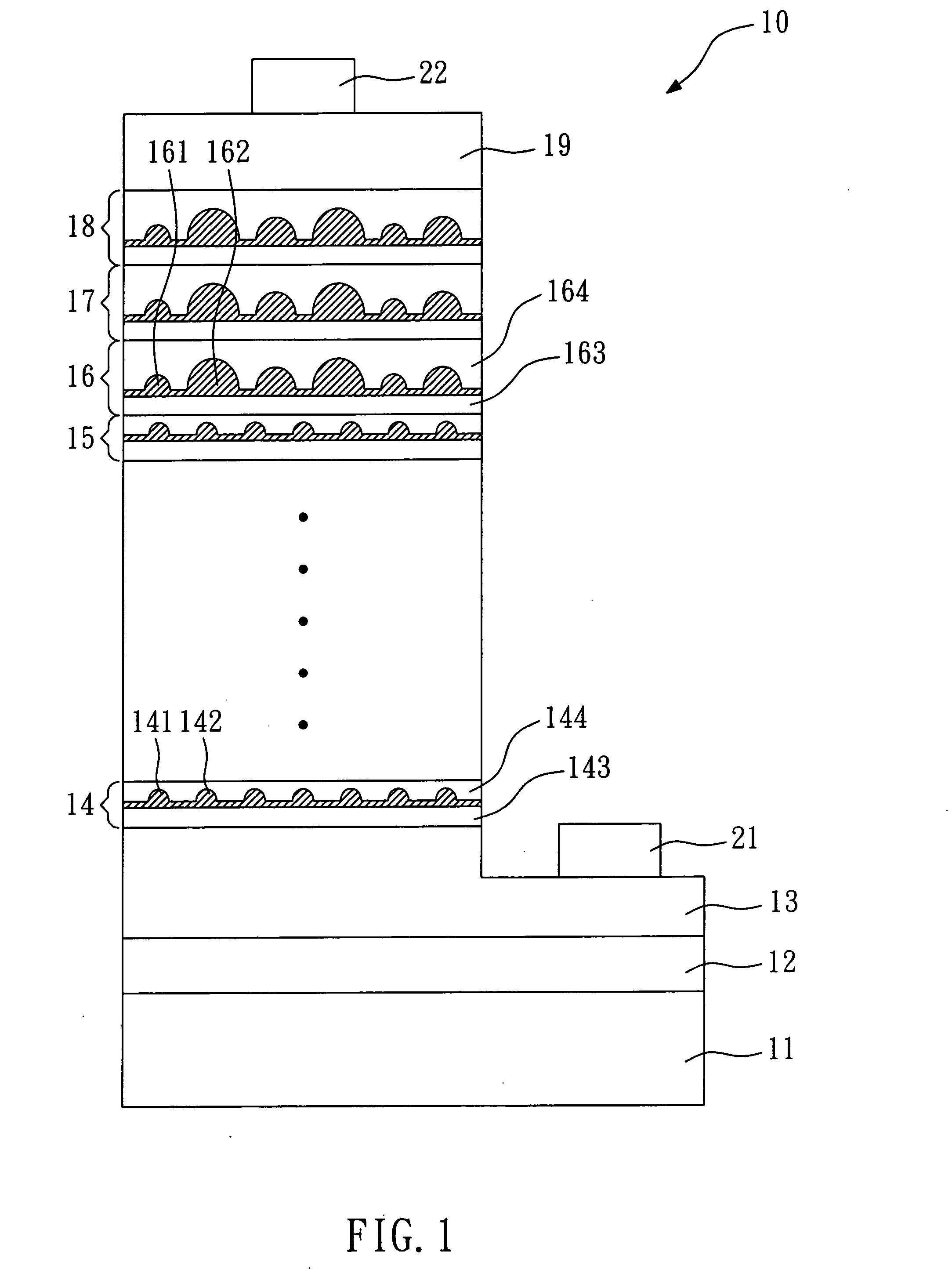 Single-chip white light emitting device