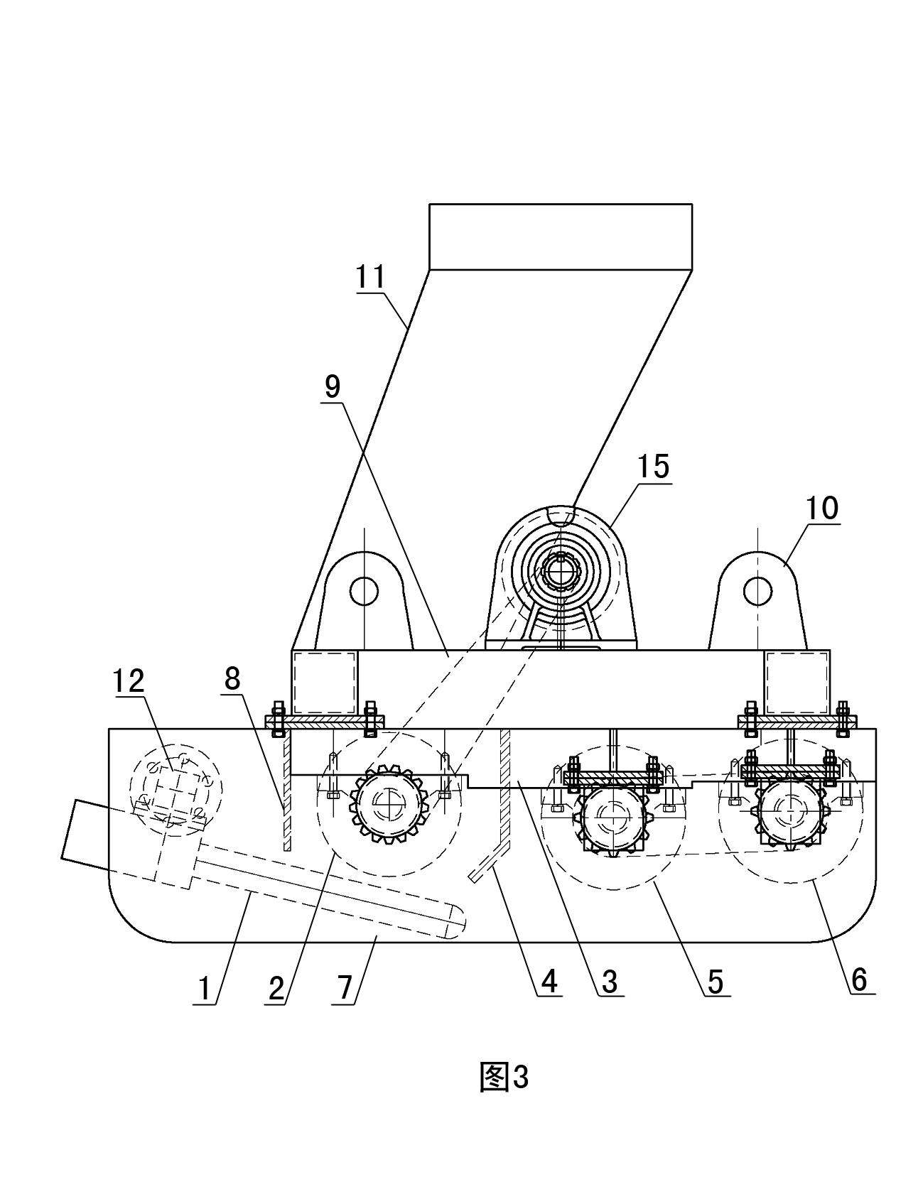 Cement-concrete paving and leveling device