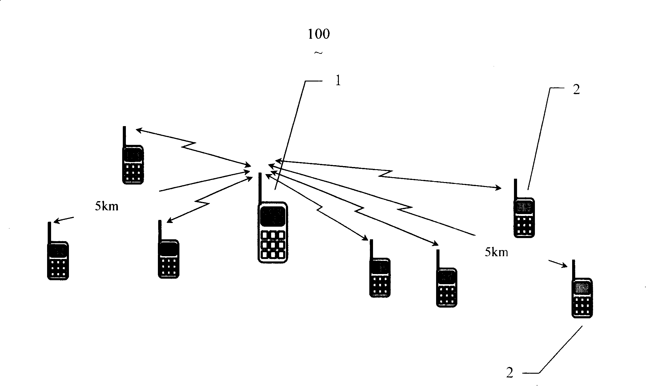 Airborne troops aggregating communication system