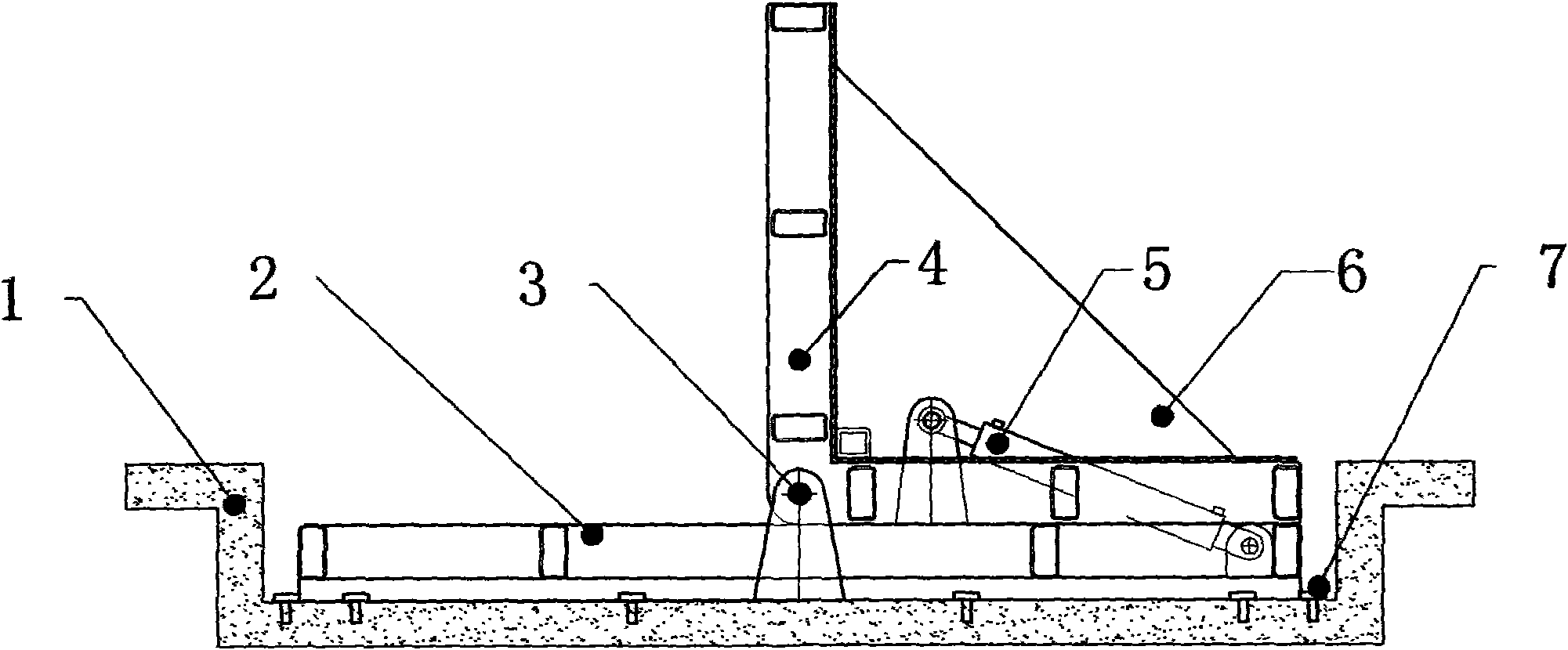 Reciprocating rotary frame