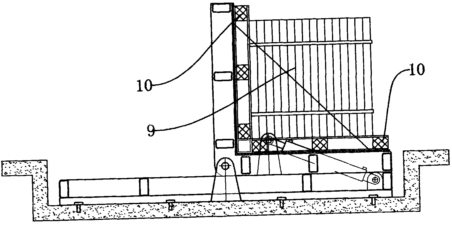 Reciprocating rotary frame