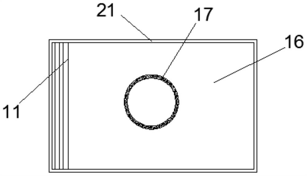 Visualization test device and method for simulating soil displacement in underwater caisson construction