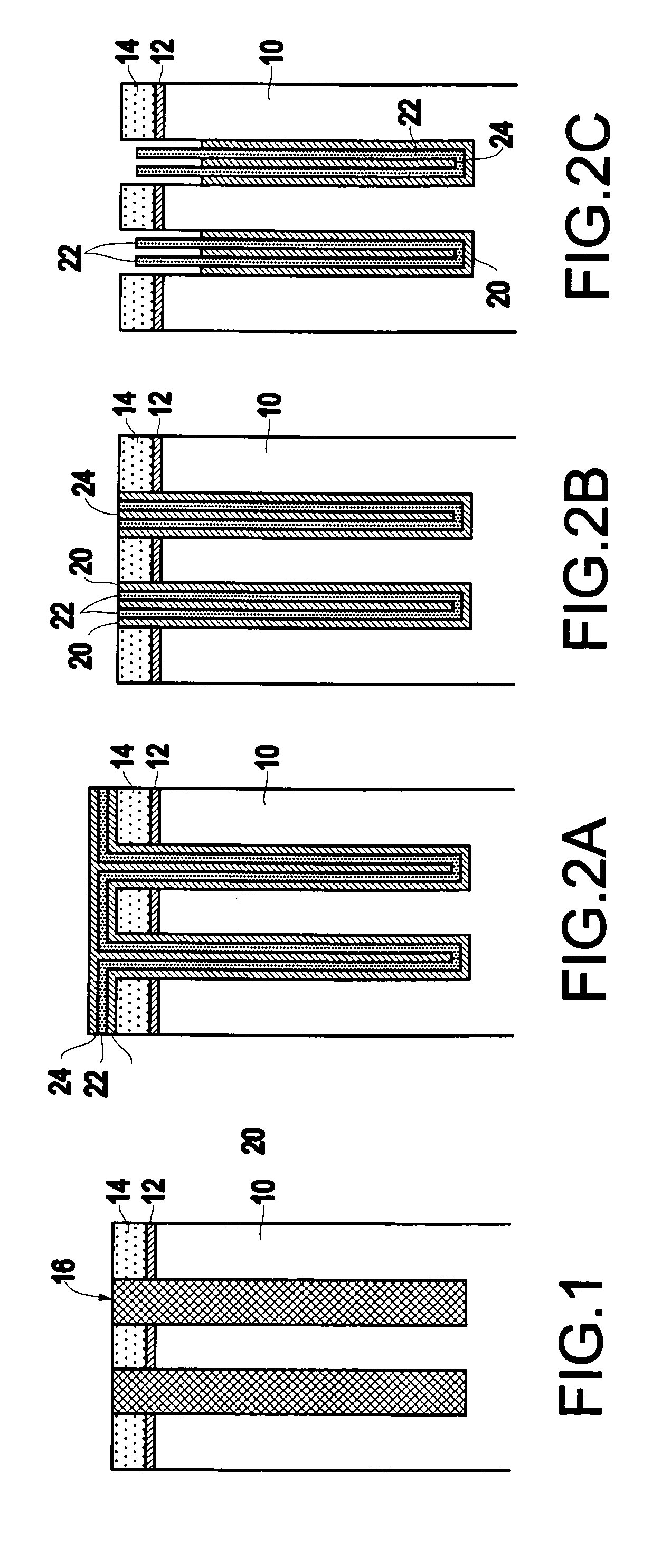 Self-limited metal recess for deep trench metal fill