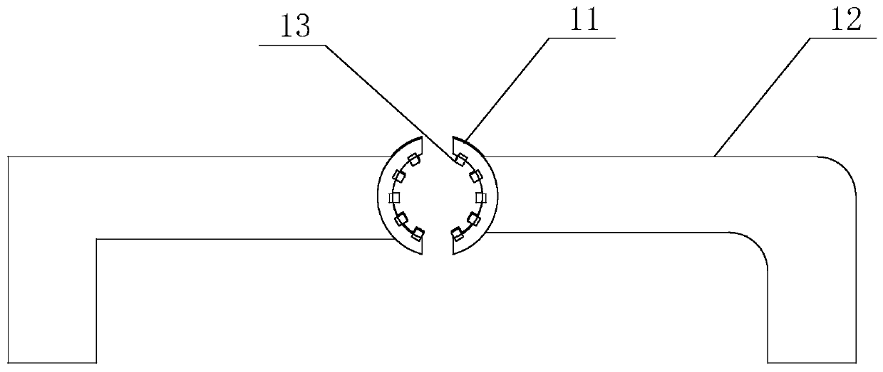 Locking assembly of pneumatic measurement device