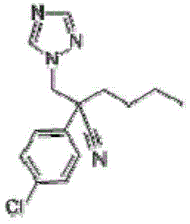 Antibacterial composition containing boscalid and myclobutanil and application of composition