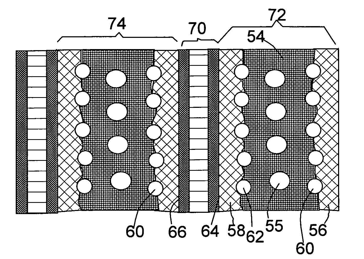 Carbon cladded composite flow field plate, bipolar plate and fuel cell