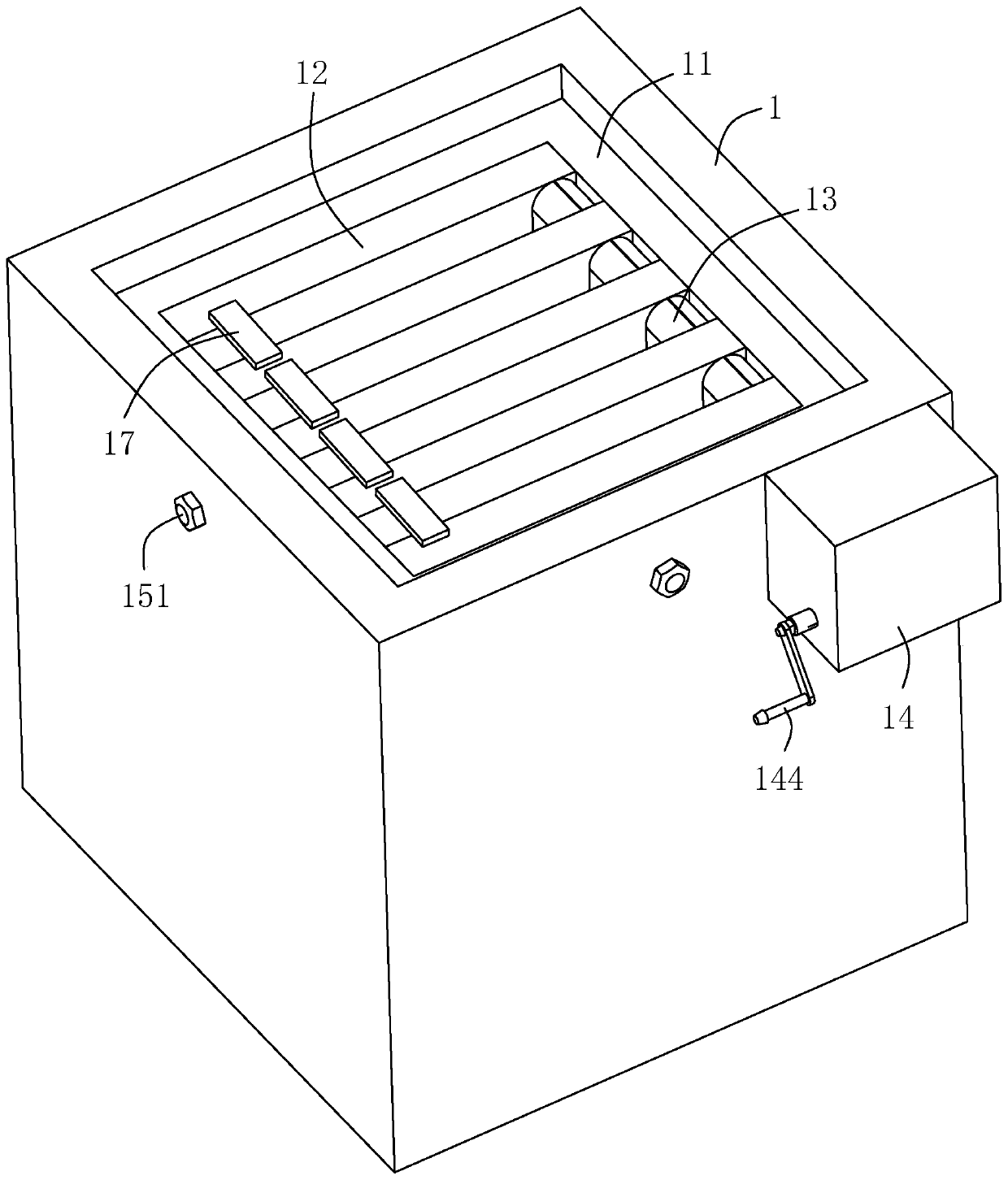 Ventilation grid for comprehensive pipe rack war