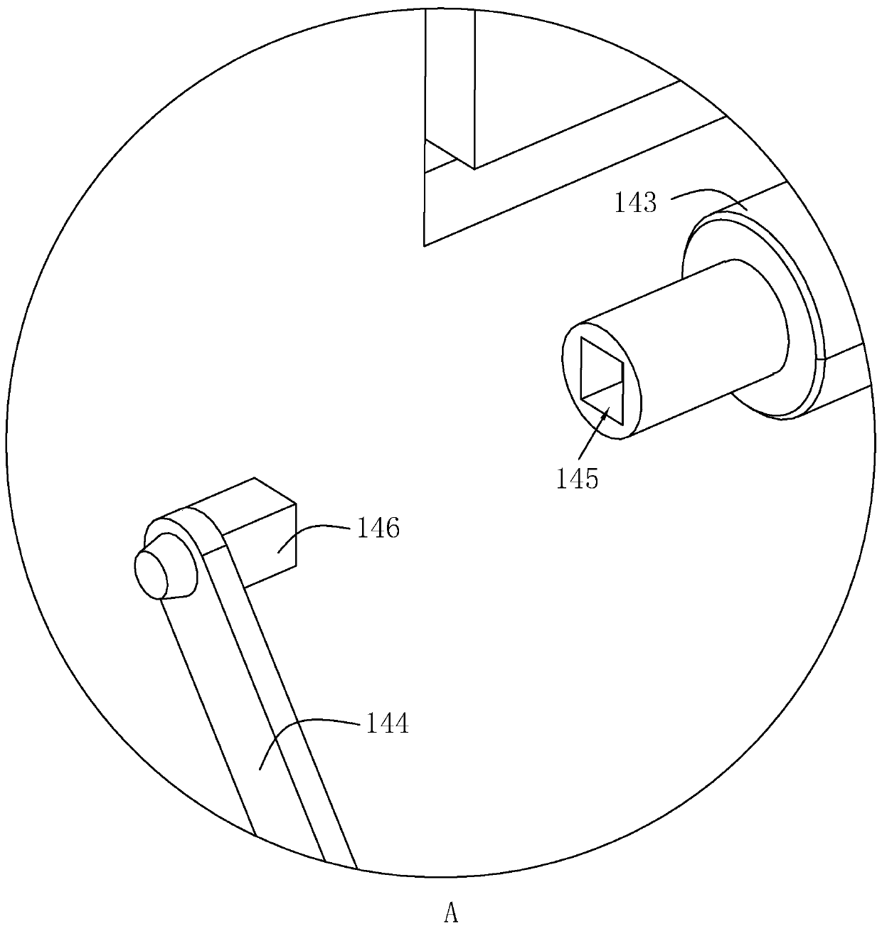 Ventilation grid for comprehensive pipe rack war