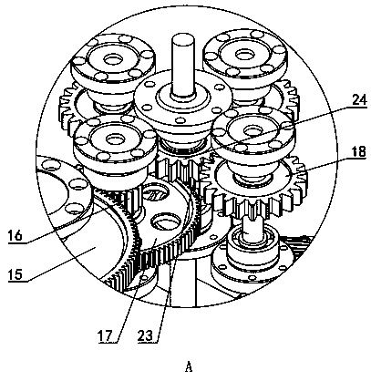 Threaded through hole detection device