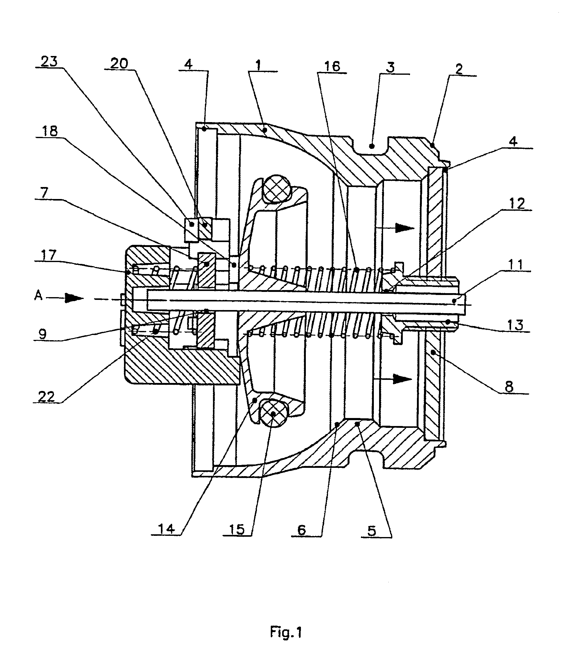 Gas flow monitoring device