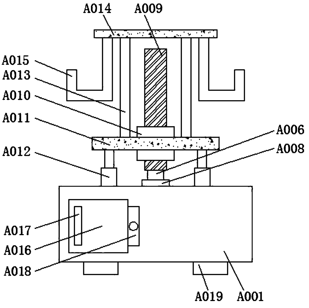 Convenient-to-adjust infusion support for surgery