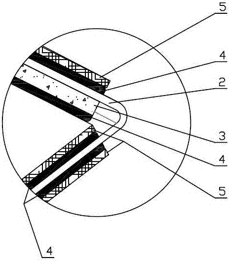 Multi-layer, flexible and folded friction power generator